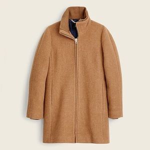 J Crew lodge coat in Italian stadium-cloth wool